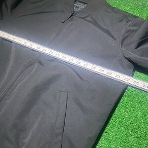 Mens Levi Strauss Bomber Jacket / Size Large (Black)